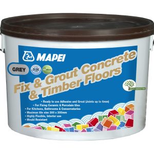Mapei Fix & Grout Concrete & Timber Floors uk