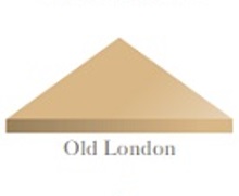 Original Style Victorian Floor old london triangle tiles
