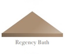Original Style Victorian Floor regency bath triangle tiles