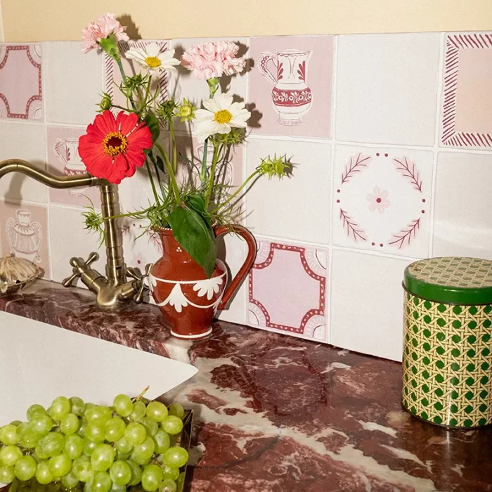 Ca' Pietra Joyous Expressions Ceramic Tiles by Sasha Compton 2
