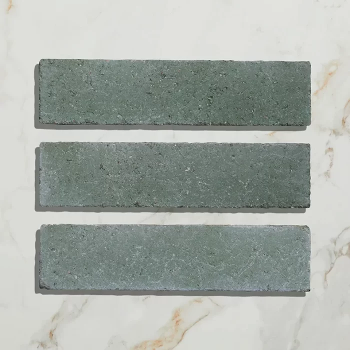 Ca' Pietra Reformed Stone Leaf Green Parquet Style rectangular