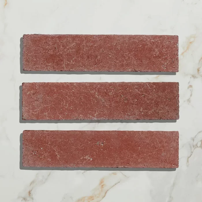 Ca' Pietra Reformed Stone Rosso Parquet Style rectangular tile