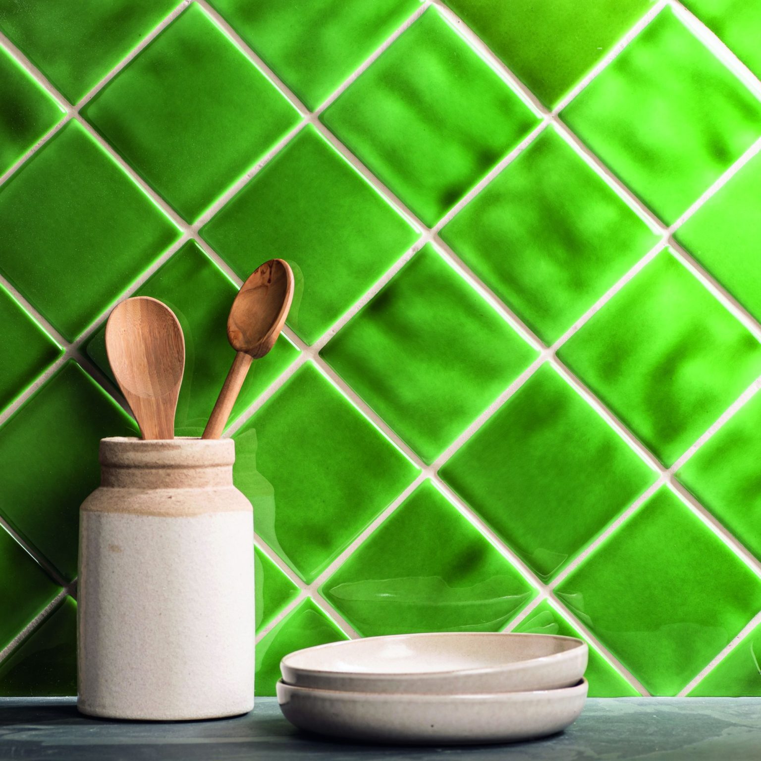 Original Style Winchester Classic Lime Green Tiles Tiles at Source