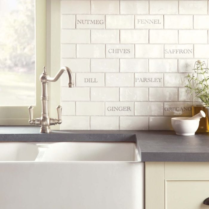 herbs and spices kitchen tiles