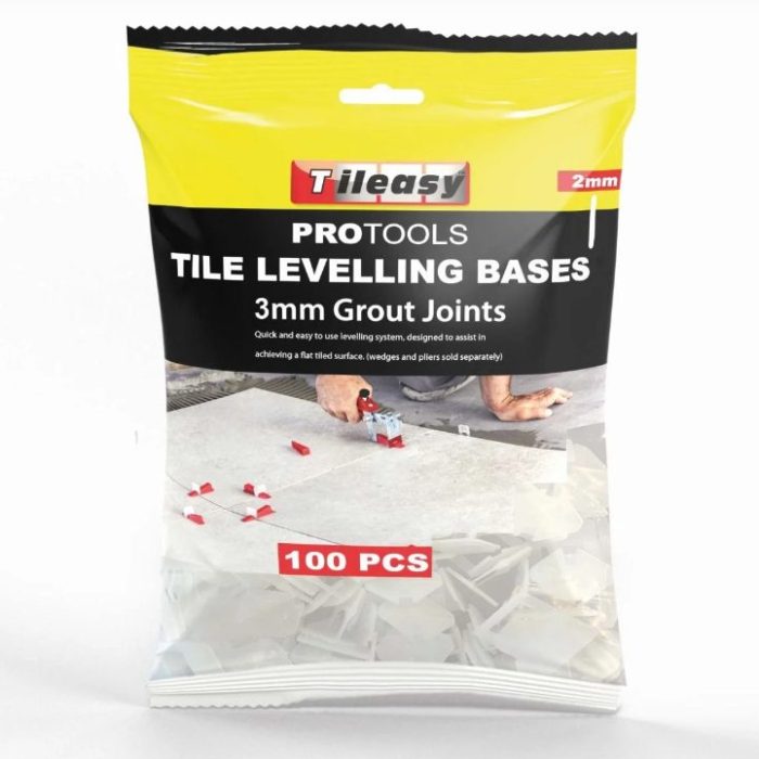 tile easy 3mm tile wedge and level system