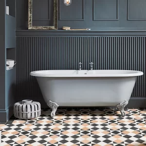 Victorian style porcelain tiles by ca pietra