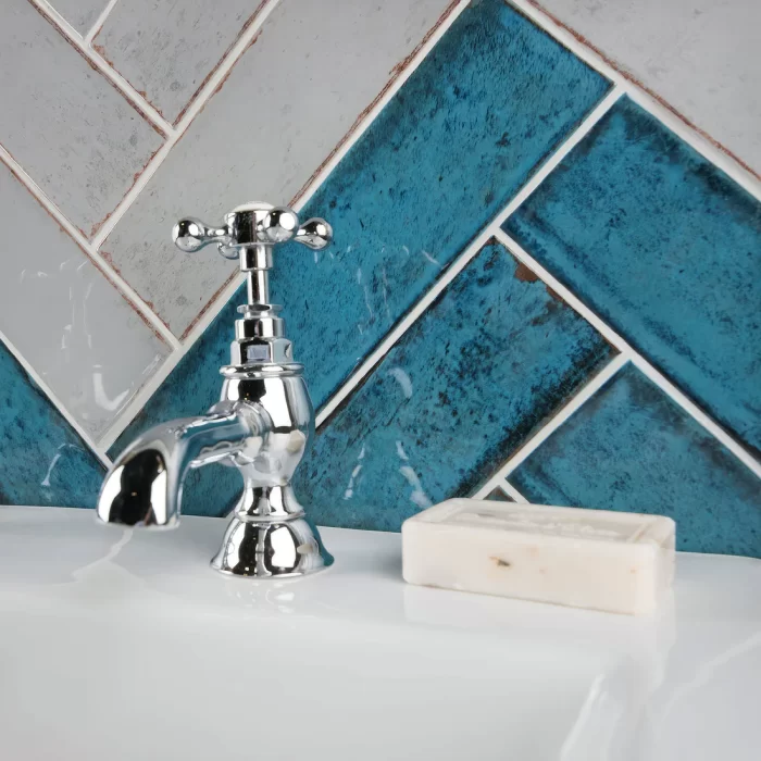 Montblanc Blue 30x7.5cm Tiles by Original Style