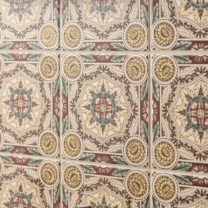 floral pattern tiles