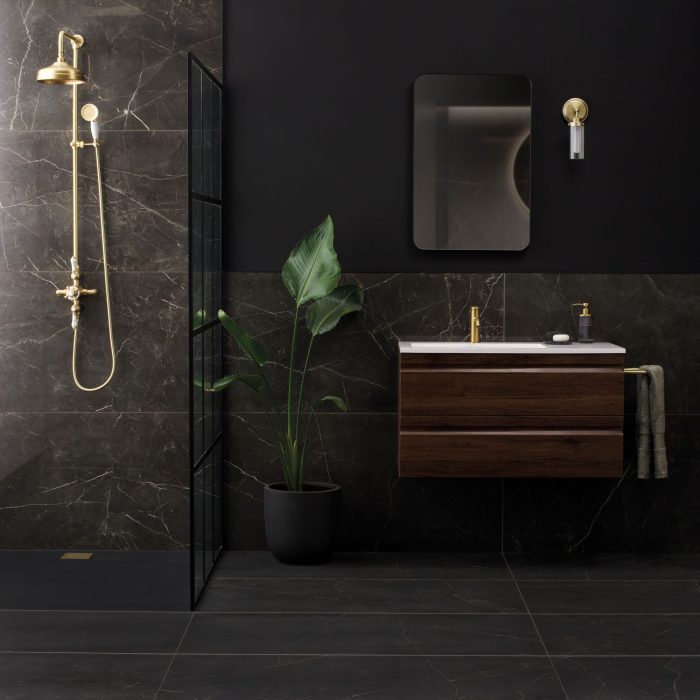 Marmi Nero Honed tiles