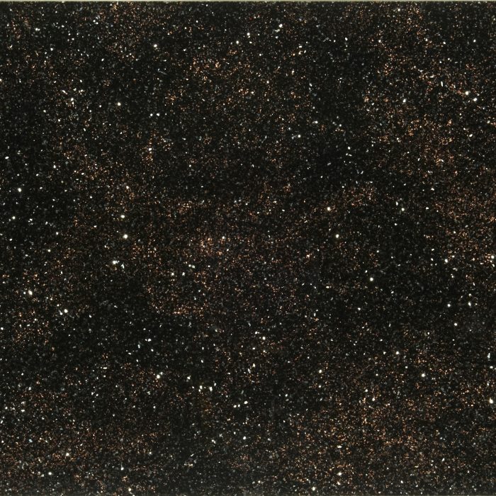 Solstice Speckled Black Glass tile