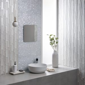 Arctic Crushed Pearl Decorative Glass