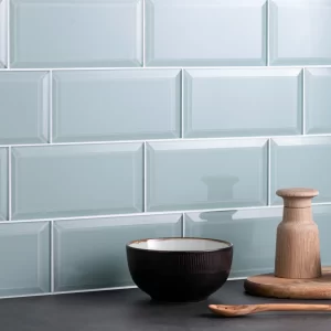 Yukon Steel Grey Glass Metro Tile in 6 Sizes