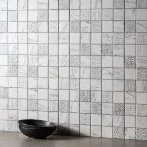 Bohemia Grey Recycled Glass Mosaic