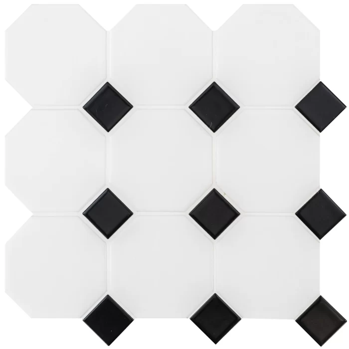 Classic Octagon and Dot Mosaic sheet