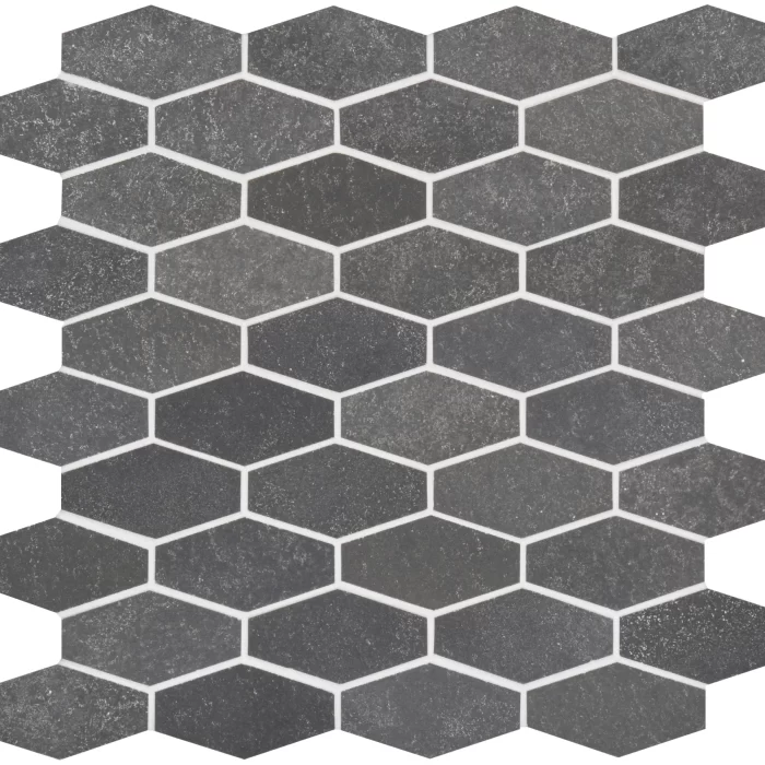 Crypto Small Hexagon Honed Marble Mosaic sheet