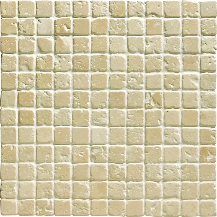 Crema 23mm Cream Ivory Mosaic tile