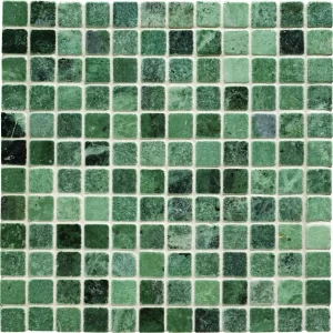 Jade 23mm Tumbled Marble Mosaic