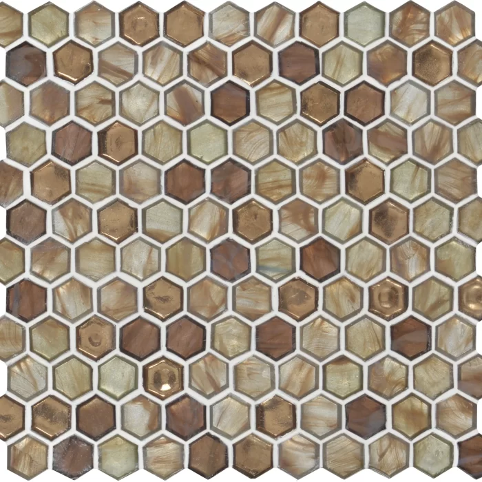 Dispur Small Hexagon Mosaic Sheet