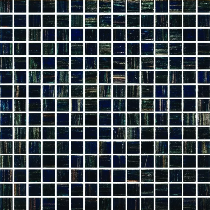 Small Dark Blue Squares Mosaic sheet