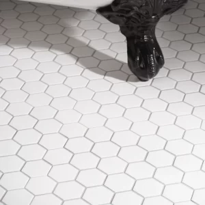 White Large Honeycomb Mosaic