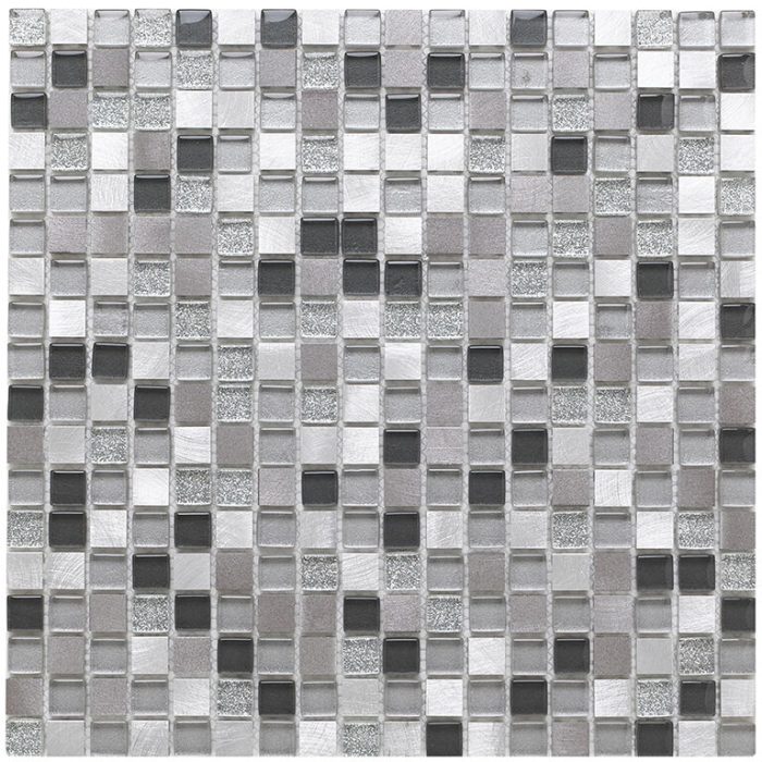 Verona Platinum Glass Metal Mix