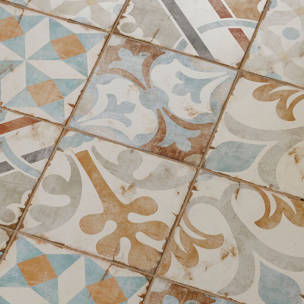 Verona Garcia Patrona Patchwork Mix Wall & Floor Tile