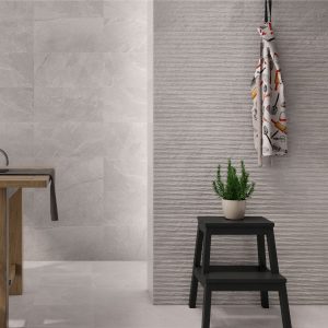 Garonne Smoke Lined Wall Ceramic