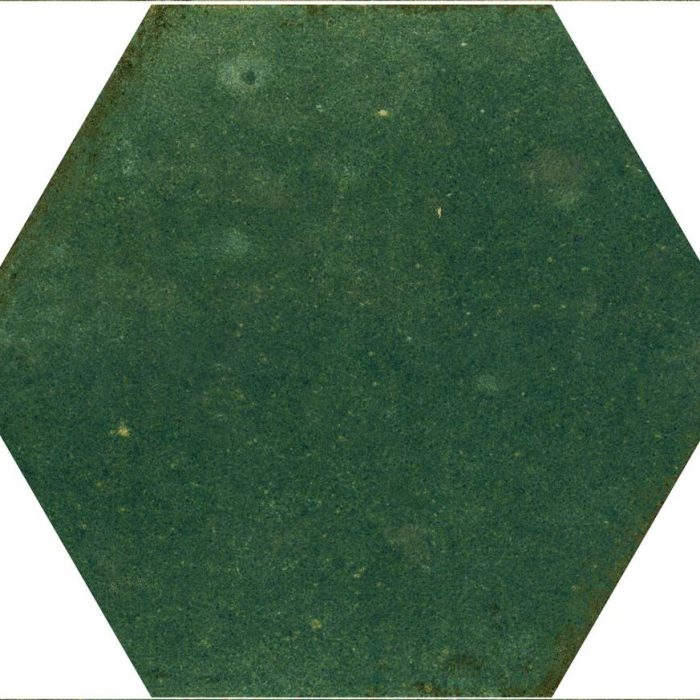 Verona Hope Green Hexagon Wall Tile 10