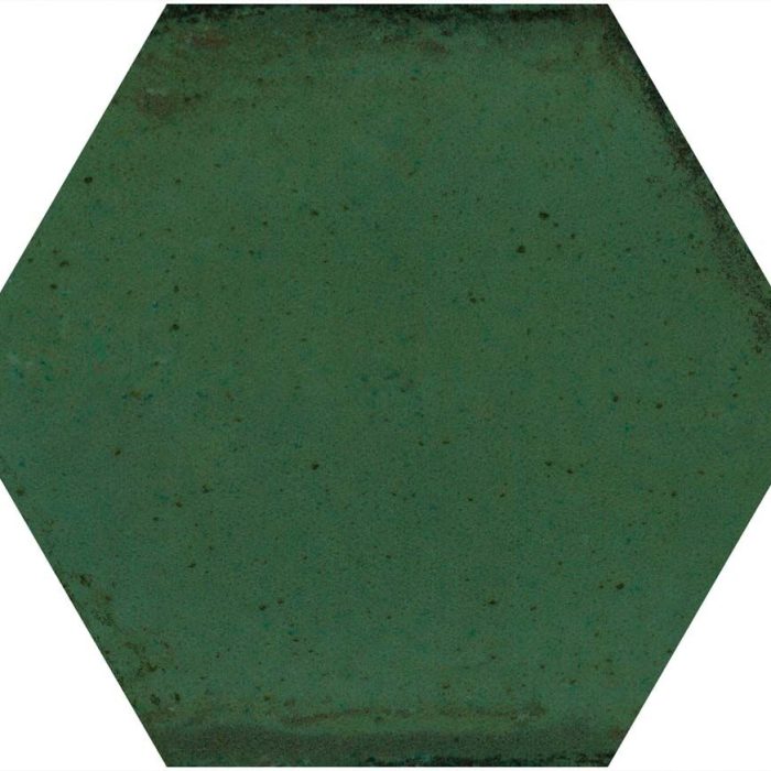 Verona Hope Green Hexagon Wall Tile 11