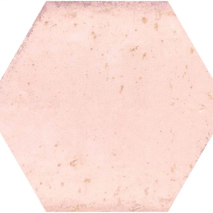 Verona Hope Rose Pink Hexagon Wall Tile 1