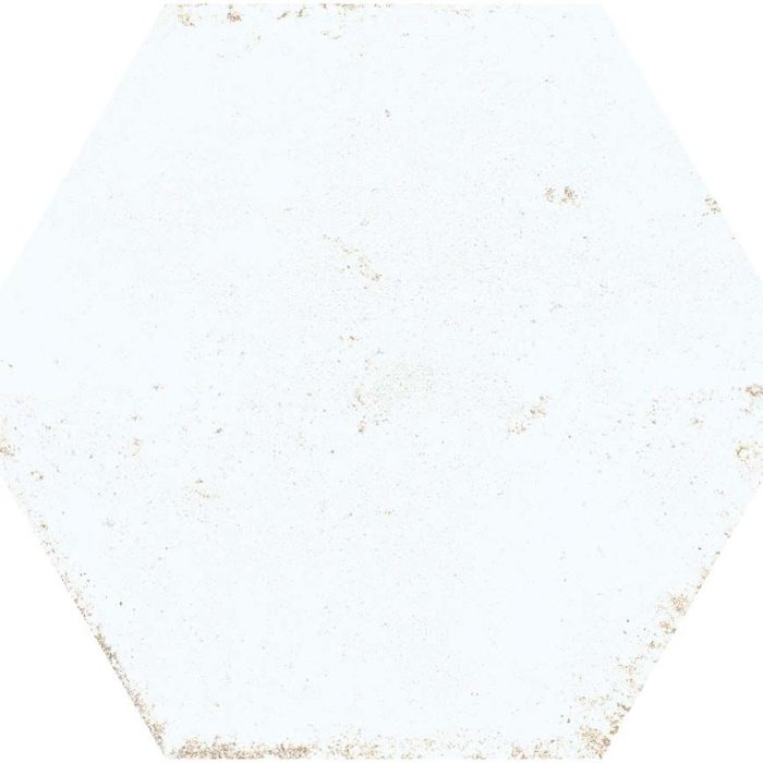 Verona Hope White Hexagon Wall Tile 10