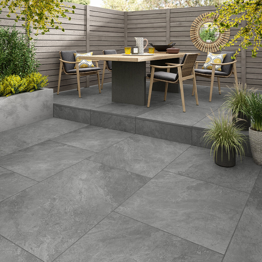 Rainton Light Grey Matt Porcelain