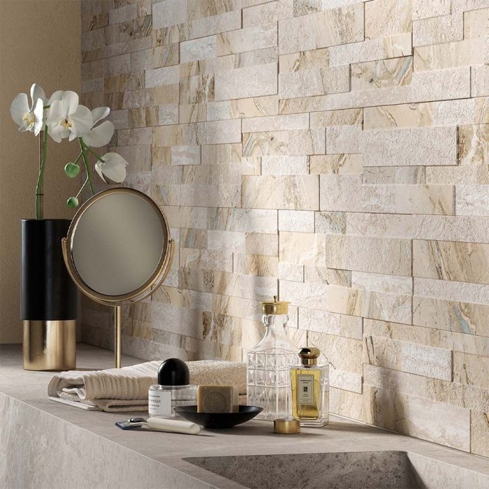 Verona Oswald Split Face Wall Tile in 4 Colours