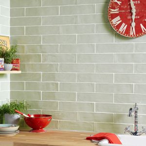 Handmade Sage Ceramic Wall