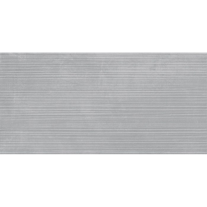 Loft Ash Waves Décor Grey Wall Tile