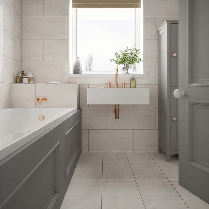 Verona Rola Light Grey Wall and Floor Tiles