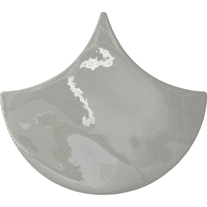 Teardrop Mid Grey Ceramic Wall 152x172mm