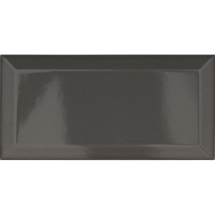 Metro Graphite Gloss Ceramic Wall 100x200mm