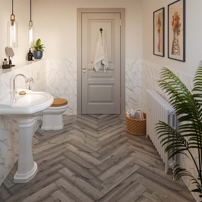 Hex Marble Glazed Porcelain Wall & Floor Tiles
