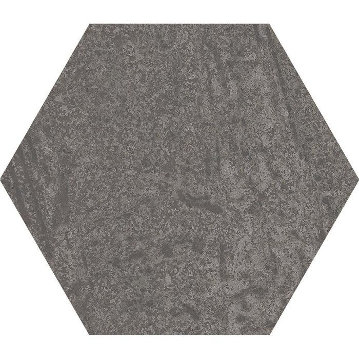 Verona Hex Anthracite Wall & Floor Tile 3