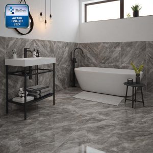 Verona Apollo Grey Marble Effect Wall & Floor Tile