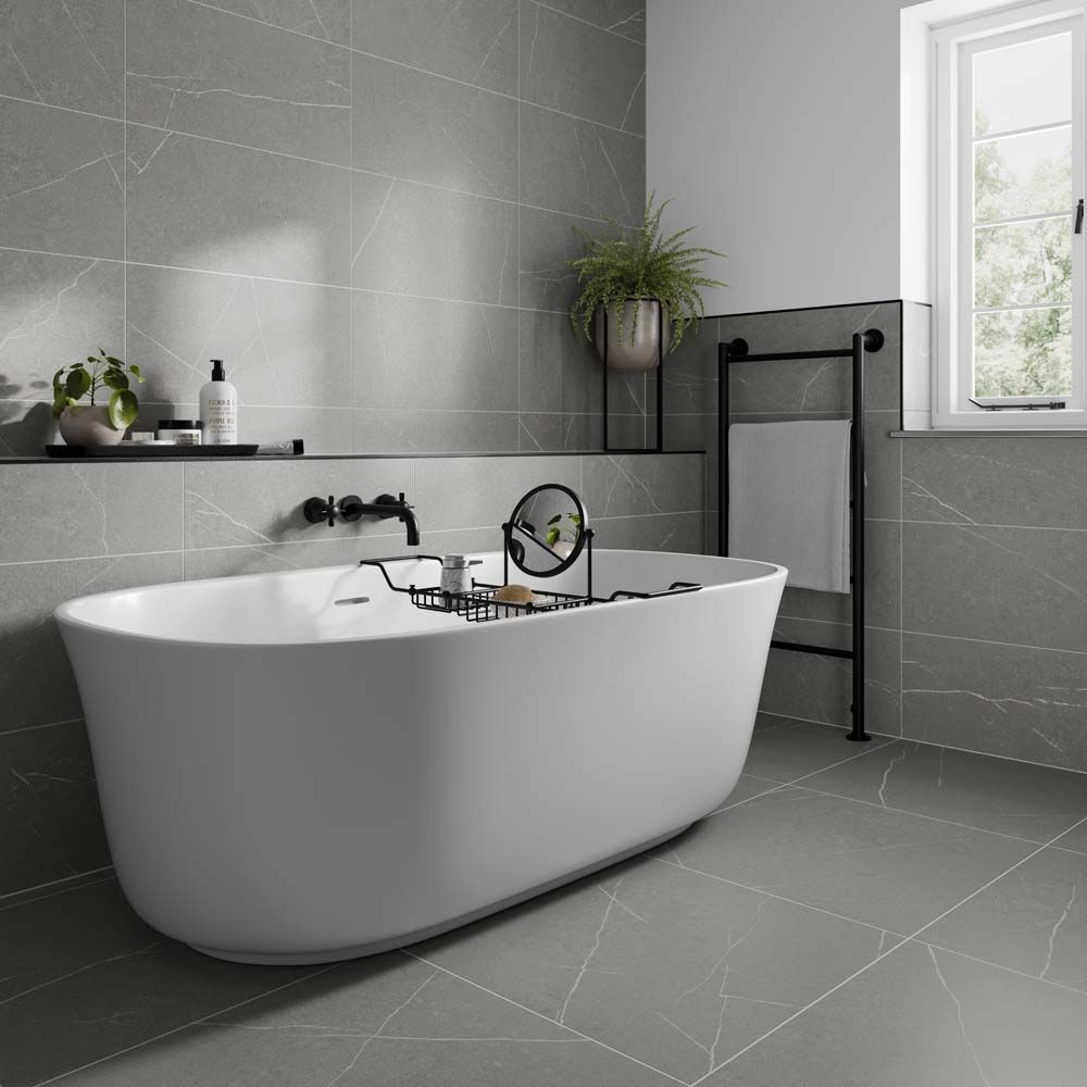 p12785_capri_grey_matt_ceramic_wall_300x600mm_p12788_capri_grey_matt_porcelain_w_f_600x600mm_1_1 Verona Capri Grey Porcelain Wall & Floor Tile