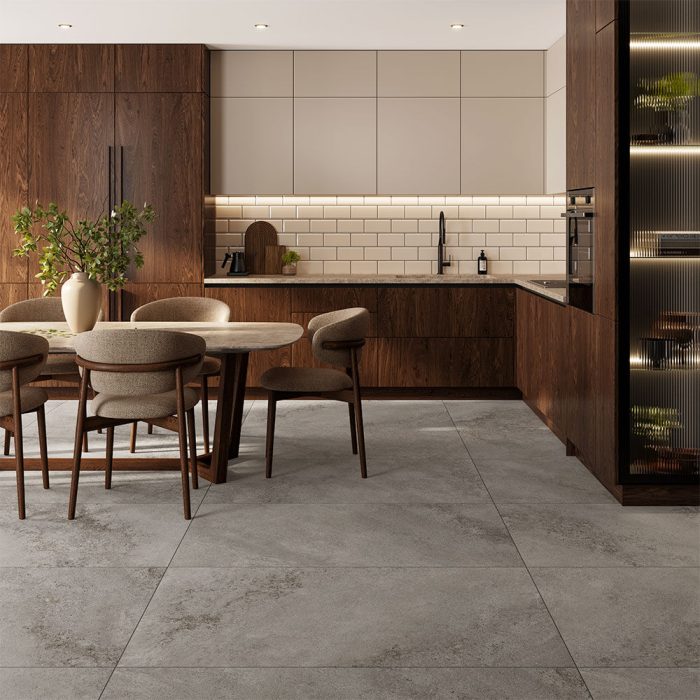 Columbia Grey Matt Porcelain W&F 600x1200mm tile