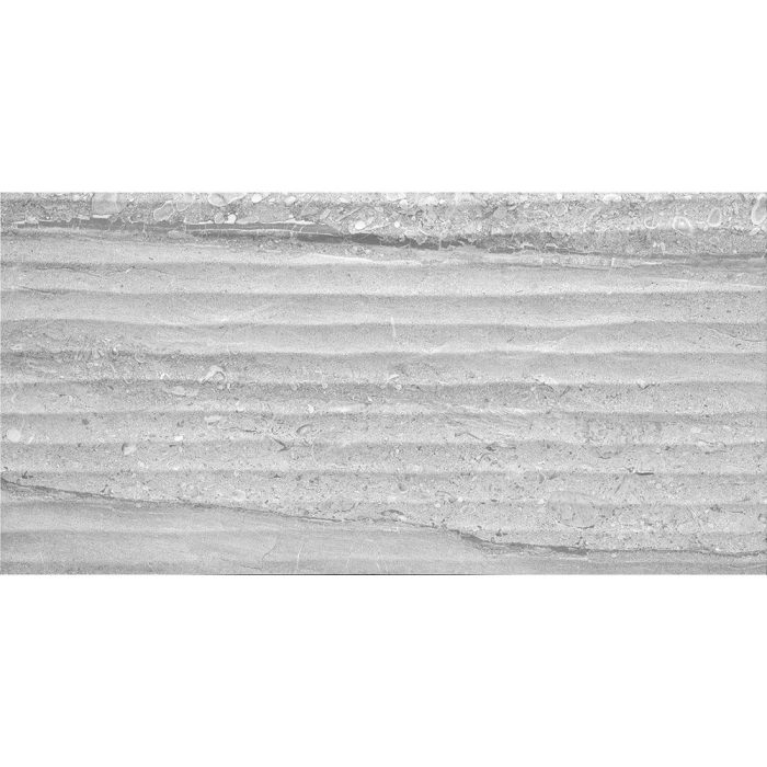 Verona Laurent Grey Matt Ceramic Decor Wall Tile 3