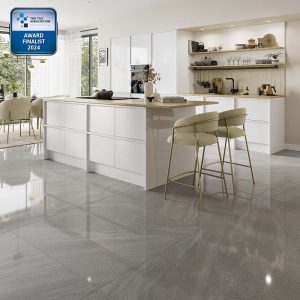 Verona Anderley Dark Grey Marble Effect Wall & Floor Tiles
