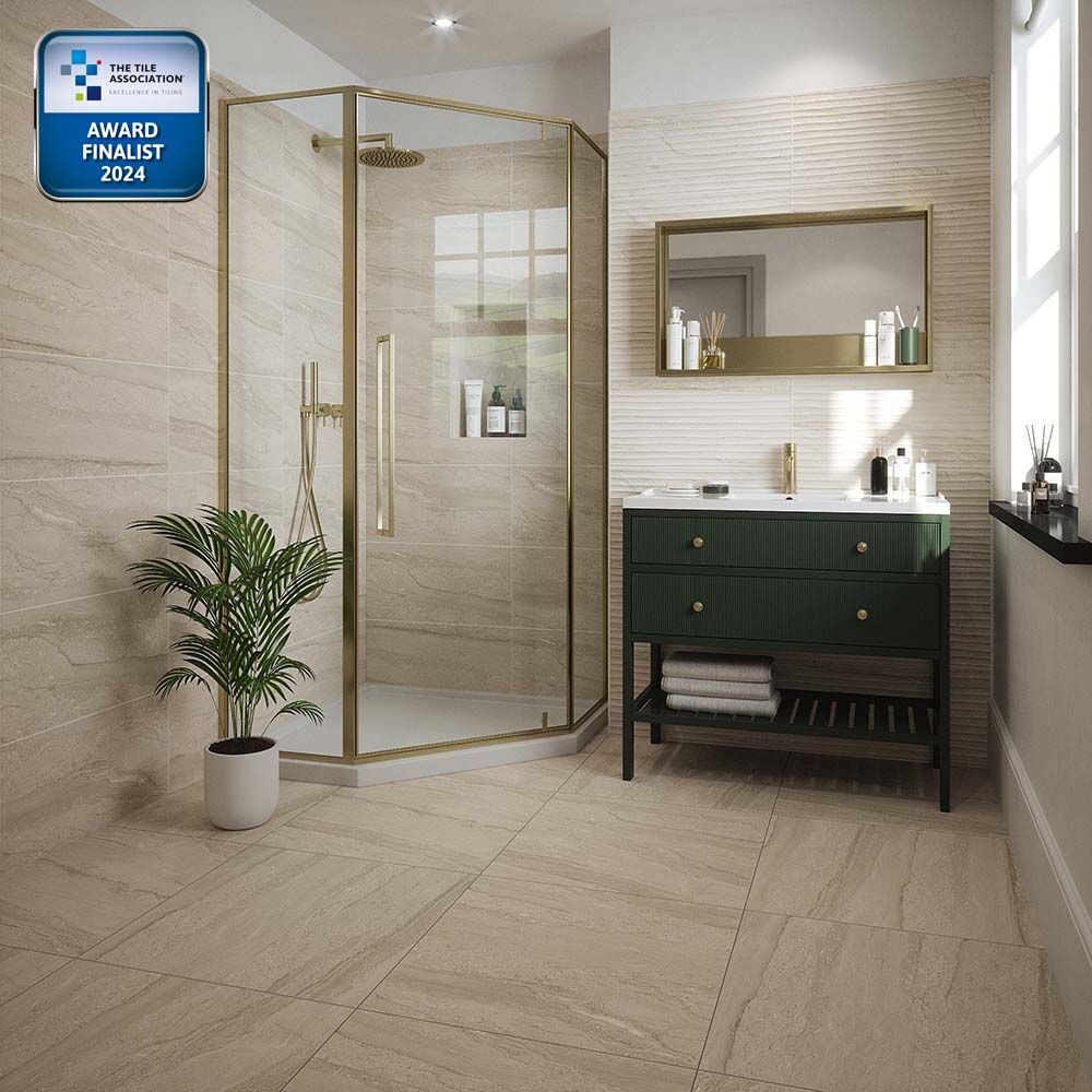Verona Laurent Grey Porcelain Wall & Floor Tile