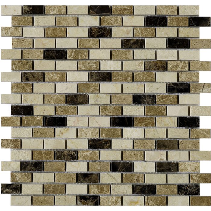 Expresso Polished Marble Mosaic tile