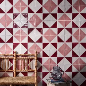 Ca`Pietra Studio Jamboree Hand Painted Ceramic Tiles