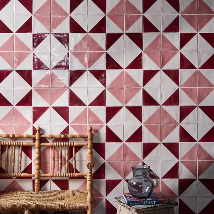Ca`Pietra Studio Jamboree Hand Painted Ceramic Tiles