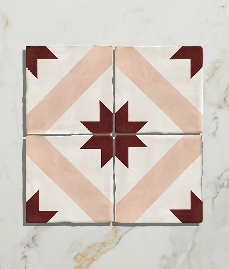 studio-etoile-ceramic-red-starx4 Ca` Pietra Studio Étoile Star Ceramic in 4 colours